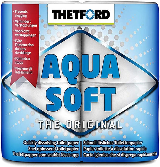 Papel Higiénico Thetford Aqua Soft para Inodoros Químicos